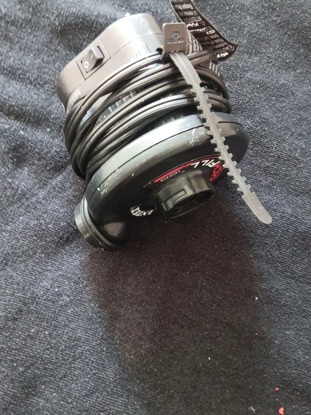 Black Electric Line Trimmer Head Attachment